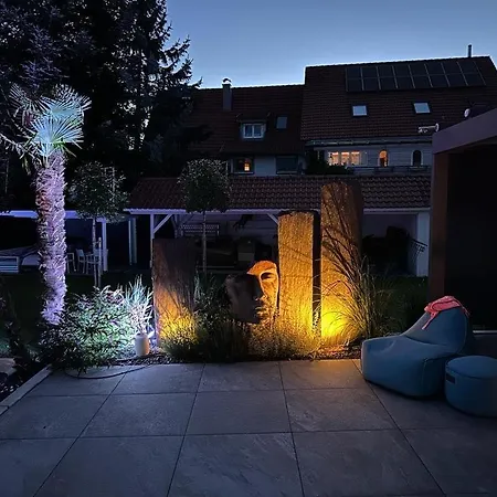 빌라 Casa Con Piscina Ebenweiler